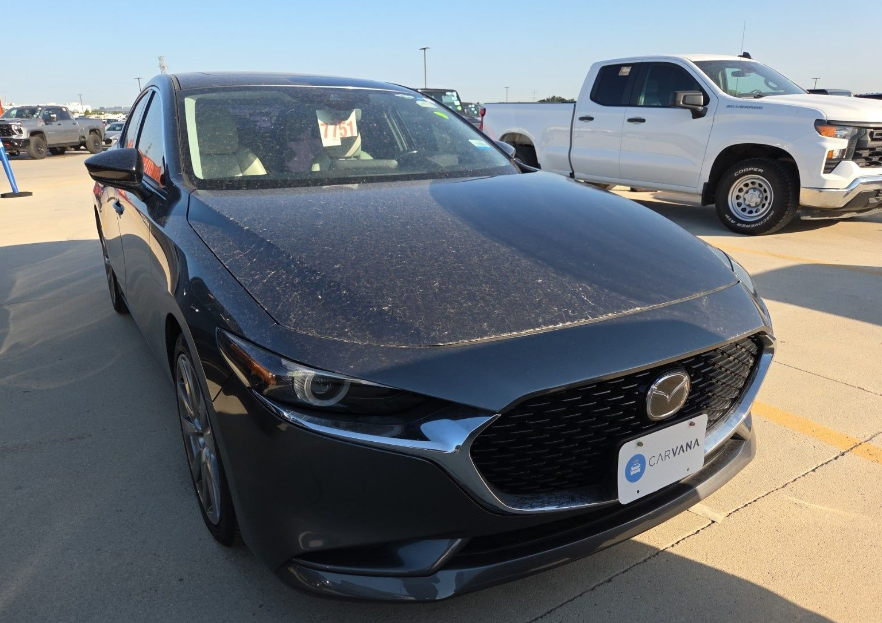 Machine Gray 2021 Mazda MAZDA3 Sedan Front-Wheel Drive 6-Speed Automatic