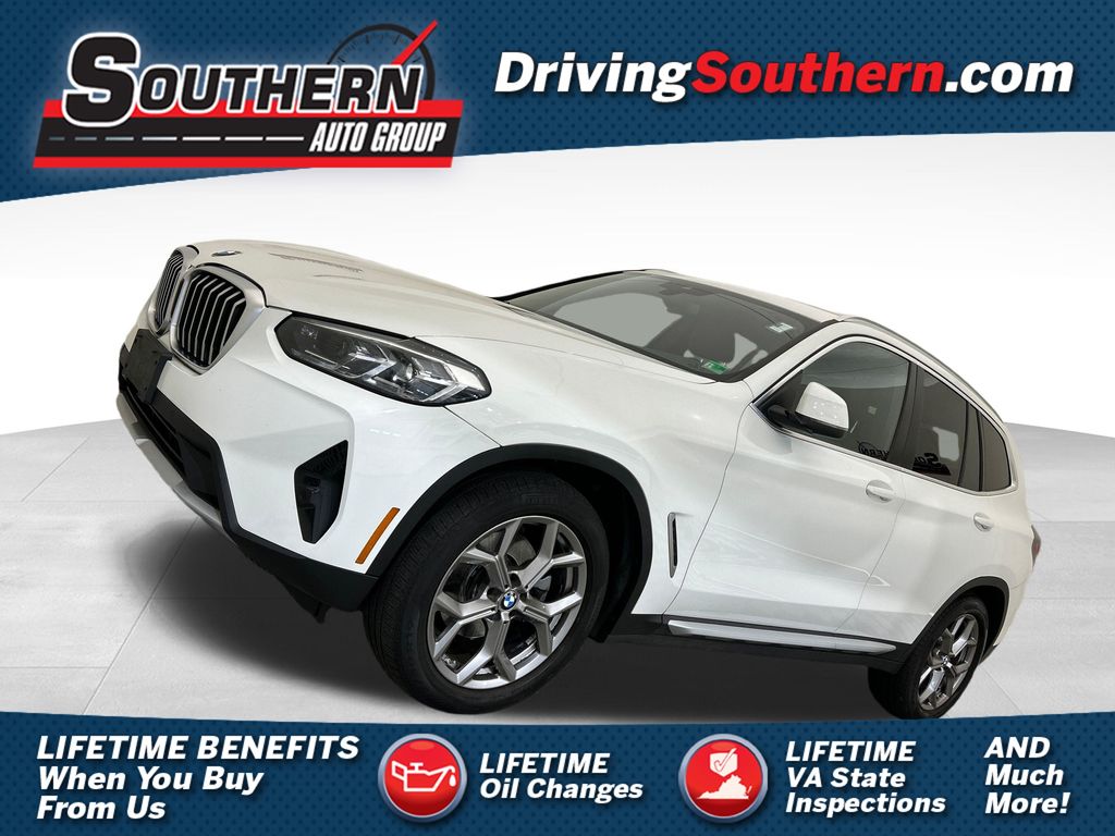 Alpine White 2022 BMW X3 SUV / Crossover Rear-Wheel Drive 8-Speed Automatic
