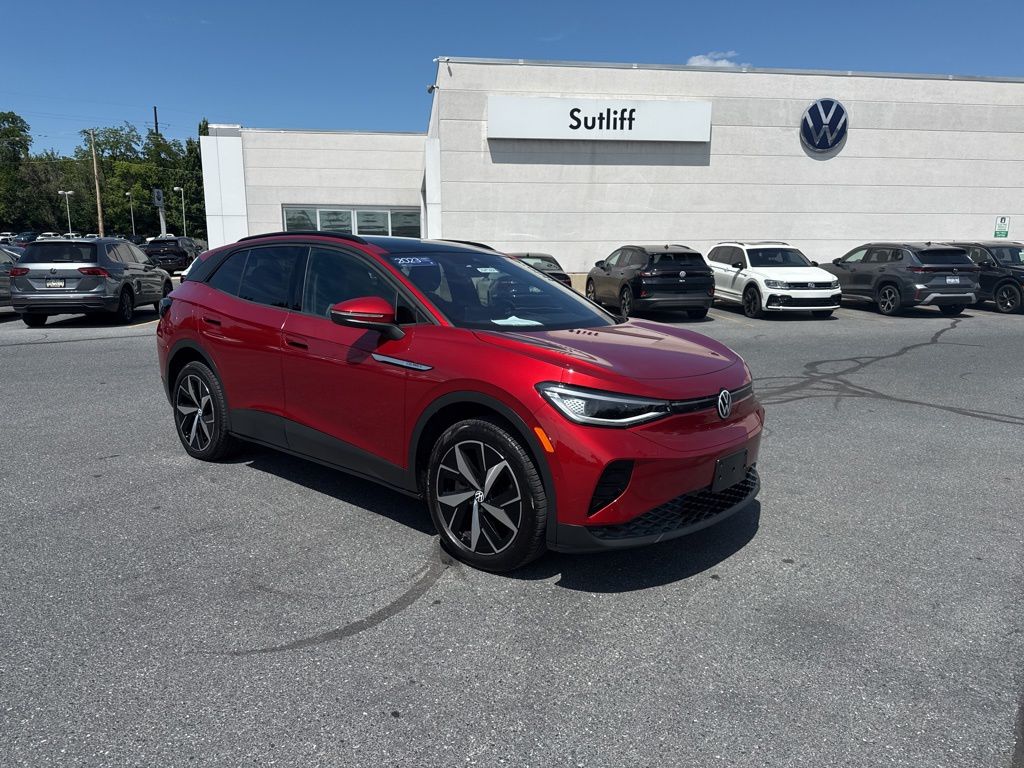 2023 Volkswagen ID.4 Pro S Blue at Sutliff Volkswagen