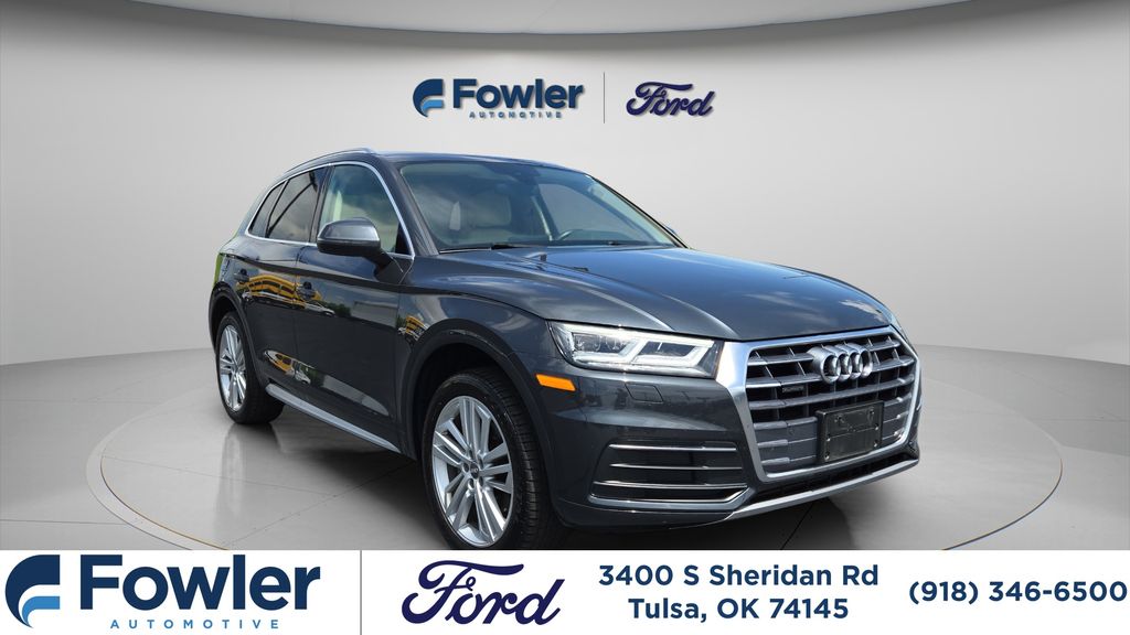 Gray Metallic 2019 Audi Q5 SUV / Crossover All-Wheel Drive 7-Speed Automatic