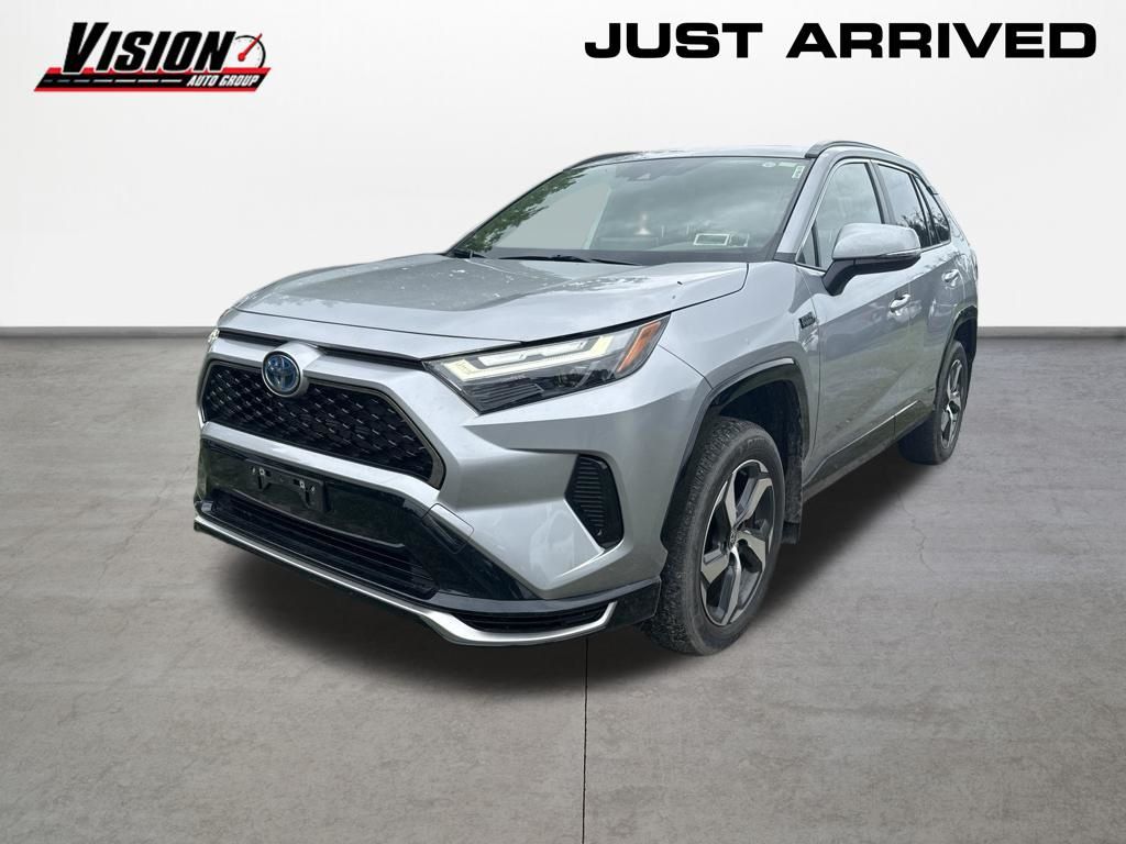 Silver Sky Metallic 2024 Toyota RAV4 Prime SUV / Crossover All-Wheel Drive Continuously Variable Transmission
