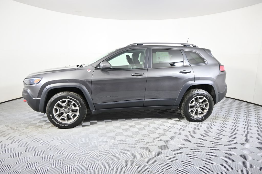 Used 2021 Jeep Cherokee Trailhawk Elite with VIN 1C4PJMBX2MD166029 for sale in Forest Lake, Minnesota