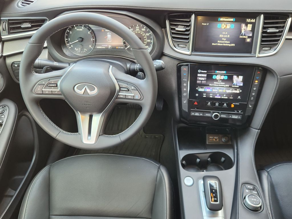 2023 INFINITI QX50 LUXE White at South Houston Nissan