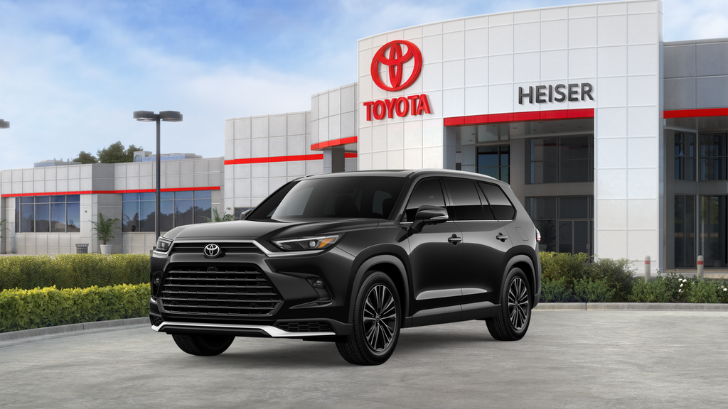 Midnight Black Metallic 2026 Toyota Grand Highlander Hybrid SUV / Crossover All-Wheel Drive 6-Speed Automatic