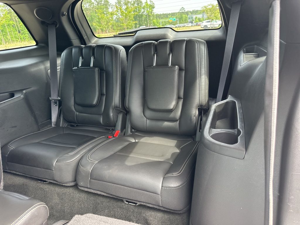 2014 White Platinum Clearcoat Metallic Ford Explorer Sport 4X4 SUV