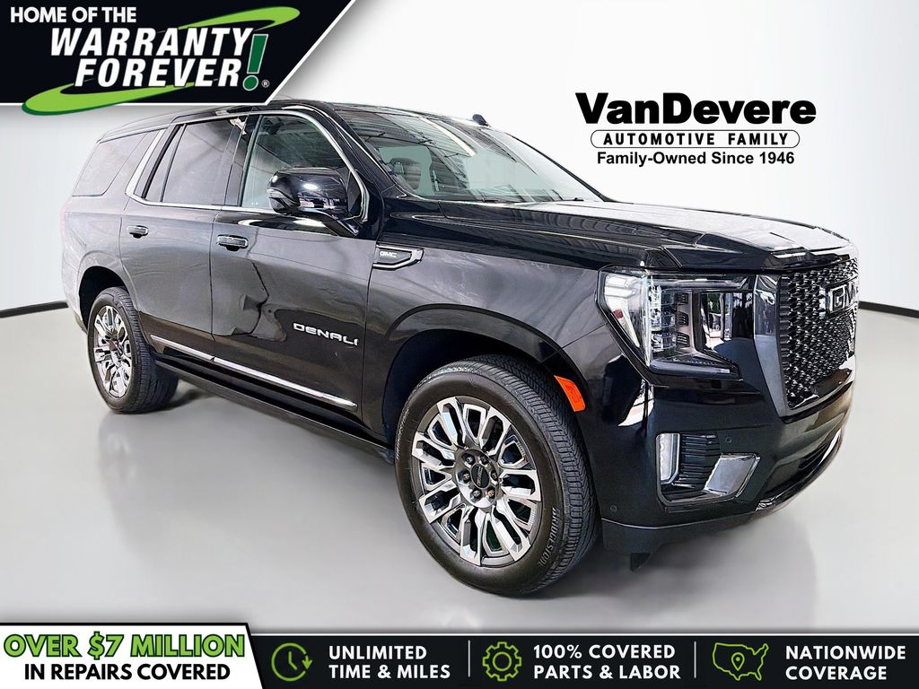 Black 2024 GMC Yukon SUV / Crossover Four-Wheel Drive 