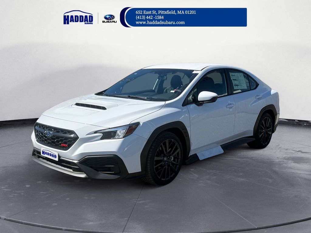 Ceramic White 2026 Subaru WRX Premium AWD Sedan All-Wheel Drive 6-Speed Manual