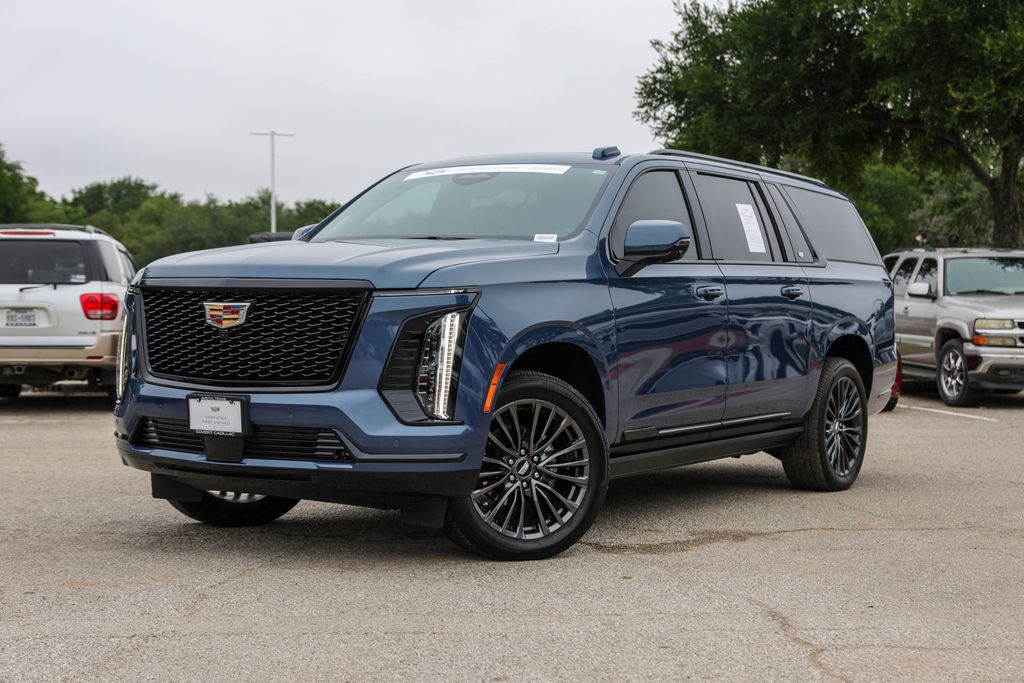 Deep Sea Metallic 2026 Cadillac Escalade ESV Platinum Sport 4WD SUV / Crossover Four-Wheel Drive
