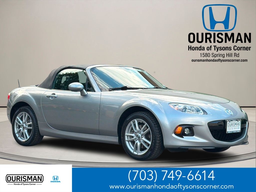 Liquid Silver Metallic 2013 Mazda MX-5 Miata Sport Convertible Convertible Rear-Wheel Drive 6-Speed Automatic