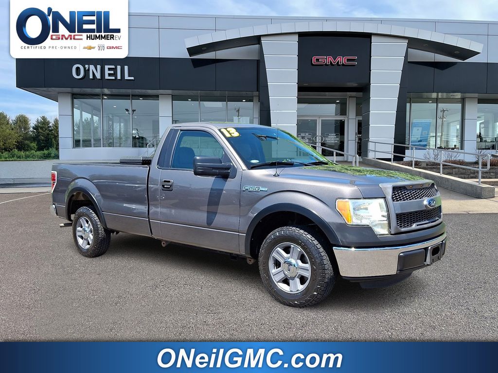 Sterling Gray Metallic 2013 Ford F-150 Pickup Truck 4X2 6-Speed Automatic