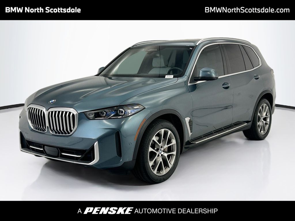 Blue Ridge Mountain Metallic 2024 BMW X5 SUV / Crossover All-Wheel Drive 8-Speed Automatic