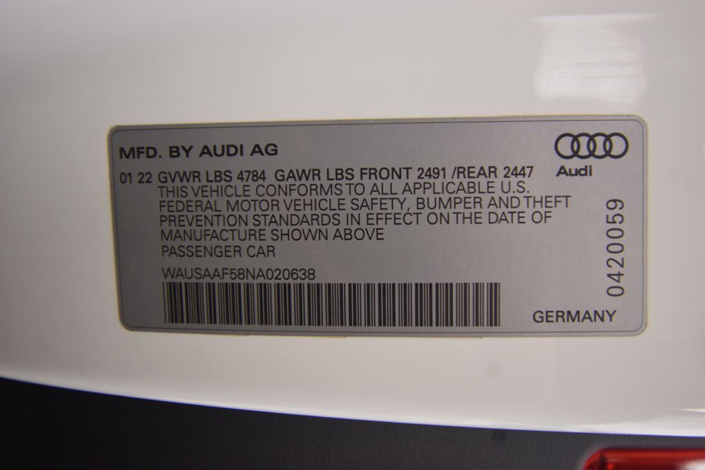 used 2022 Audi A5 car, priced at $27,000