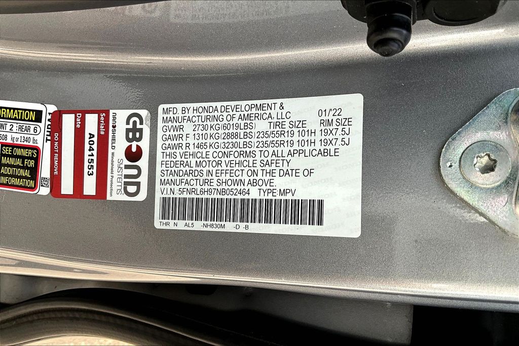 2022 Honda Odyssey Elite  at DeMontrond Automotive Group