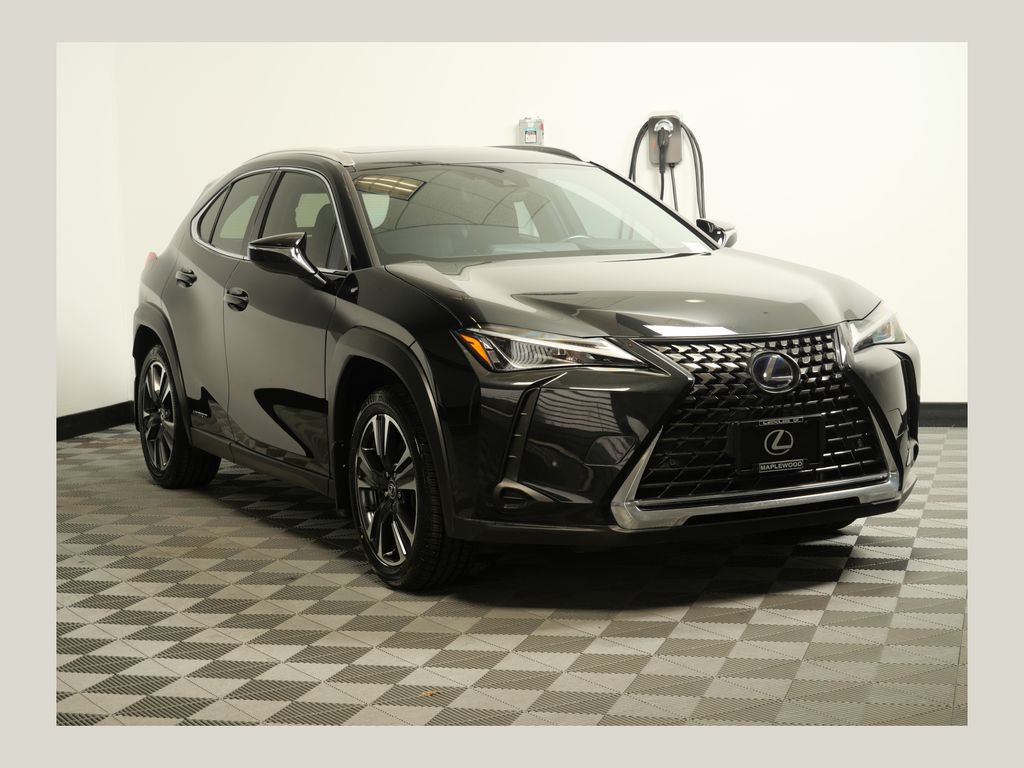 Black 2021 Lexus UX Hybrid 250h AWD SUV / Crossover All-Wheel Drive Continuously Variable Transmission