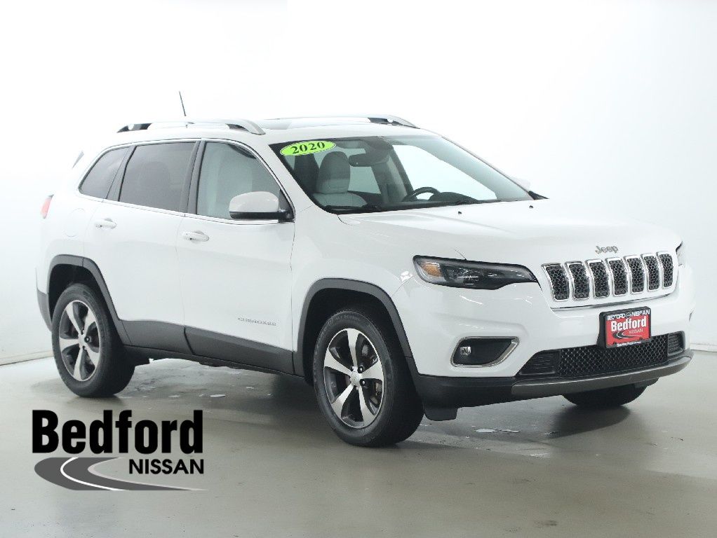 Bright White Clearcoat 2020 Jeep Cherokee Limited 4WD SUV / Crossover Four-Wheel Drive 9-Speed Automatic