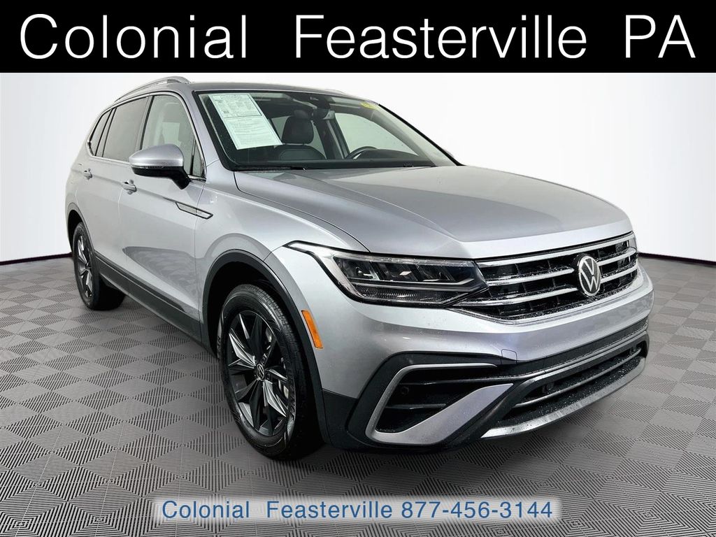 Pyrite Silver Metallic 2024 Volkswagen Tiguan SUV / Crossover All-Wheel Drive 8-Speed Automatic