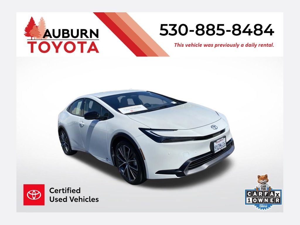 White (Wind Chill Pearl) 2026 Toyota Prius XLE AWD Hatchback All-Wheel Drive Continuously Variable Transmission
