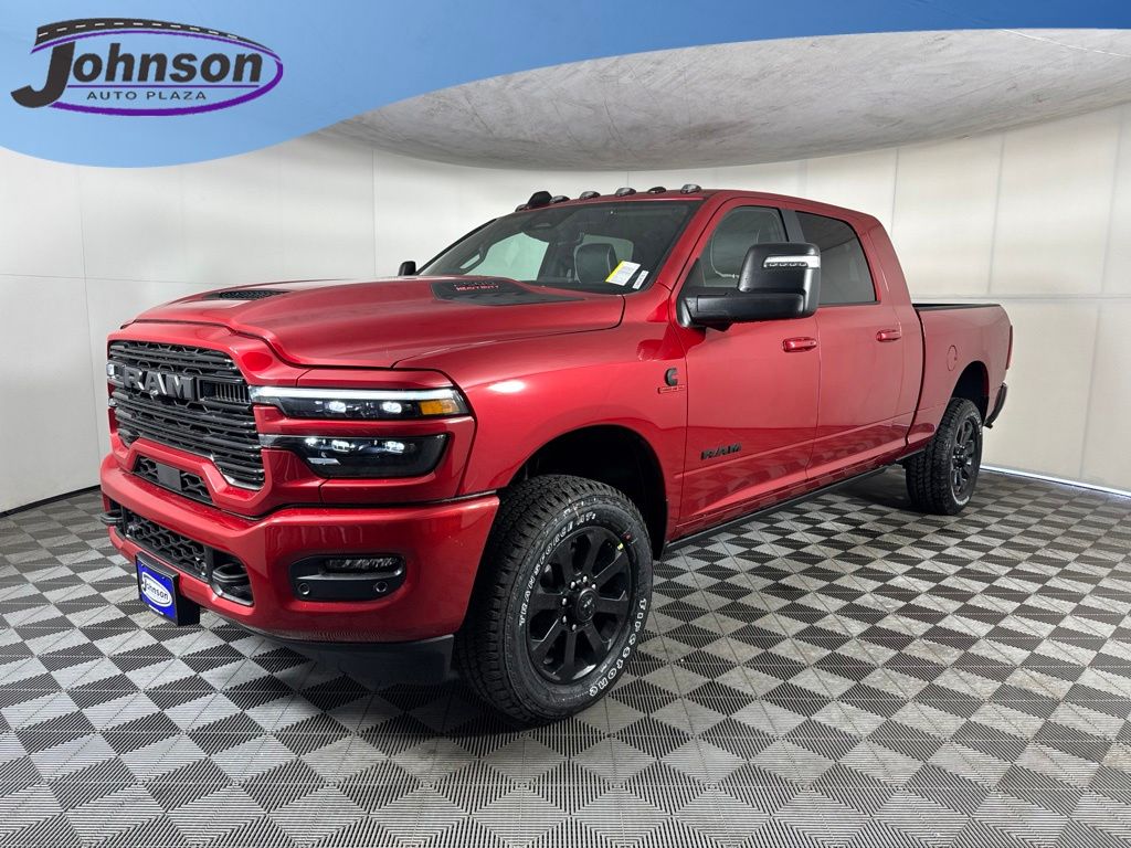 Molten Red Pearlcoat 2026 RAM 2500 Pickup Truck Four-Wheel Drive 8-Speed Automatic