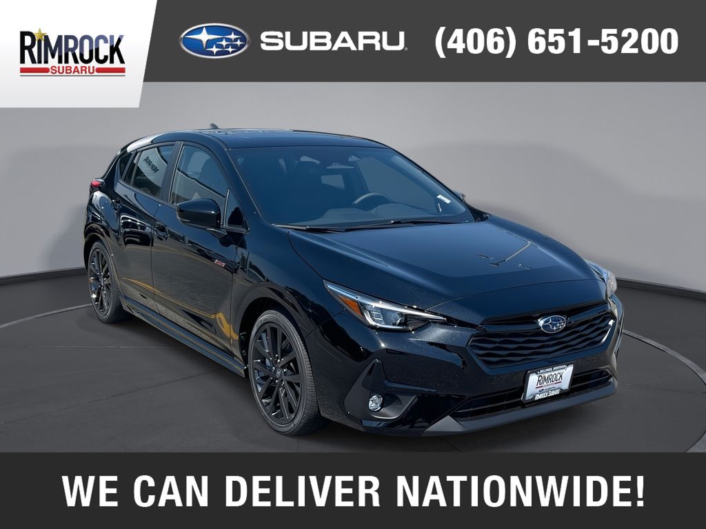 Crystal Black Silica 2026 Subaru Impreza Wagon All-Wheel Drive Continuously Variable Transmission