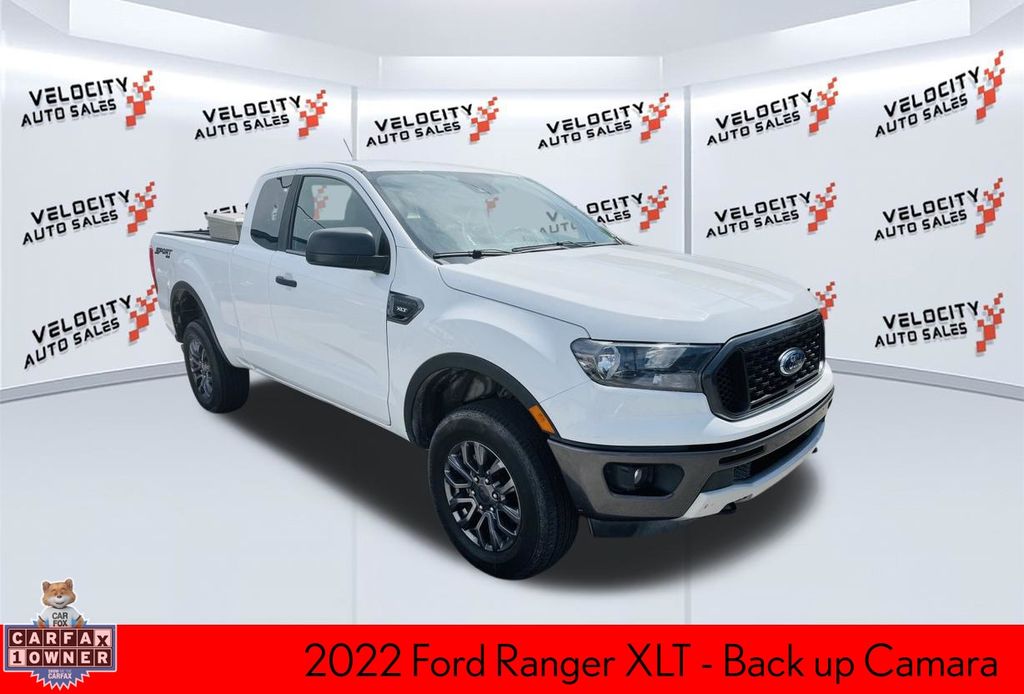 Oxford White 2022 Ford Ranger Pickup Truck Four-Wheel Drive Automatic