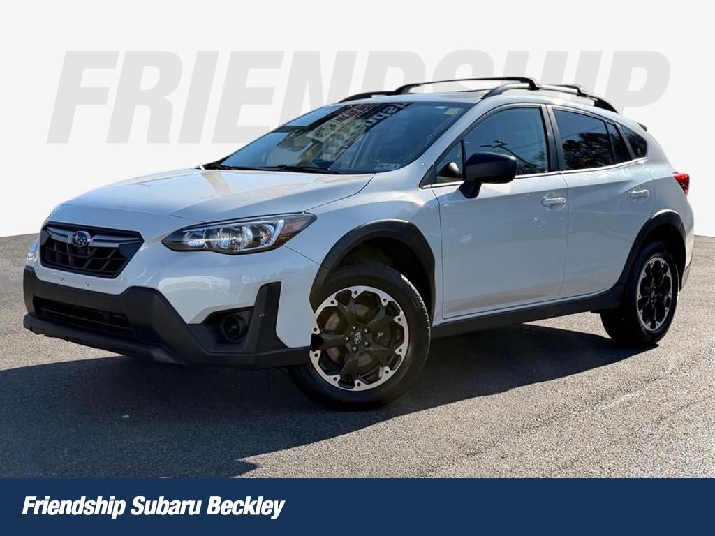 Crystal White Pearl 2021 Subaru Crosstrek Base AWD SUV / Crossover All-Wheel Drive Continuously Variable Transmission