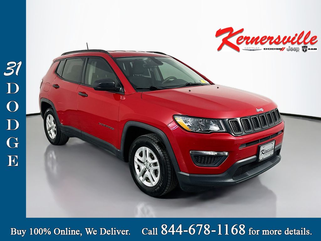 Redline Pearlcoat 2018 Jeep Compass Sport FWD SUV / Crossover Front-Wheel Drive 6-Speed Automatic