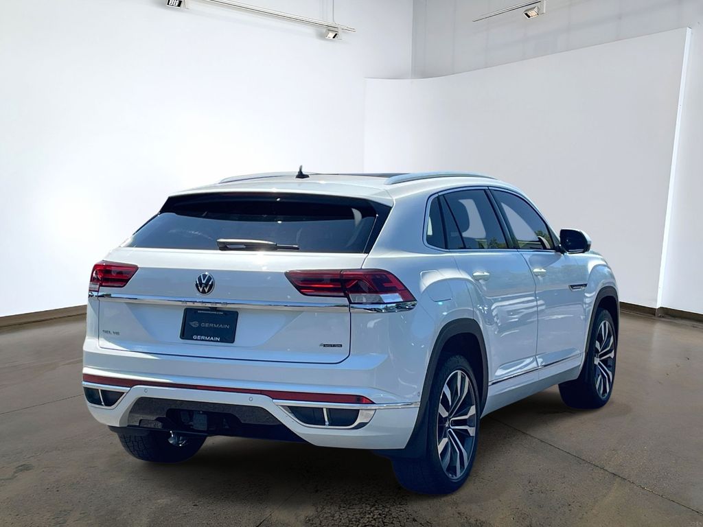 Used 2023 White Volkswagen 3.6L V6 SEL Premium R-Line image 7