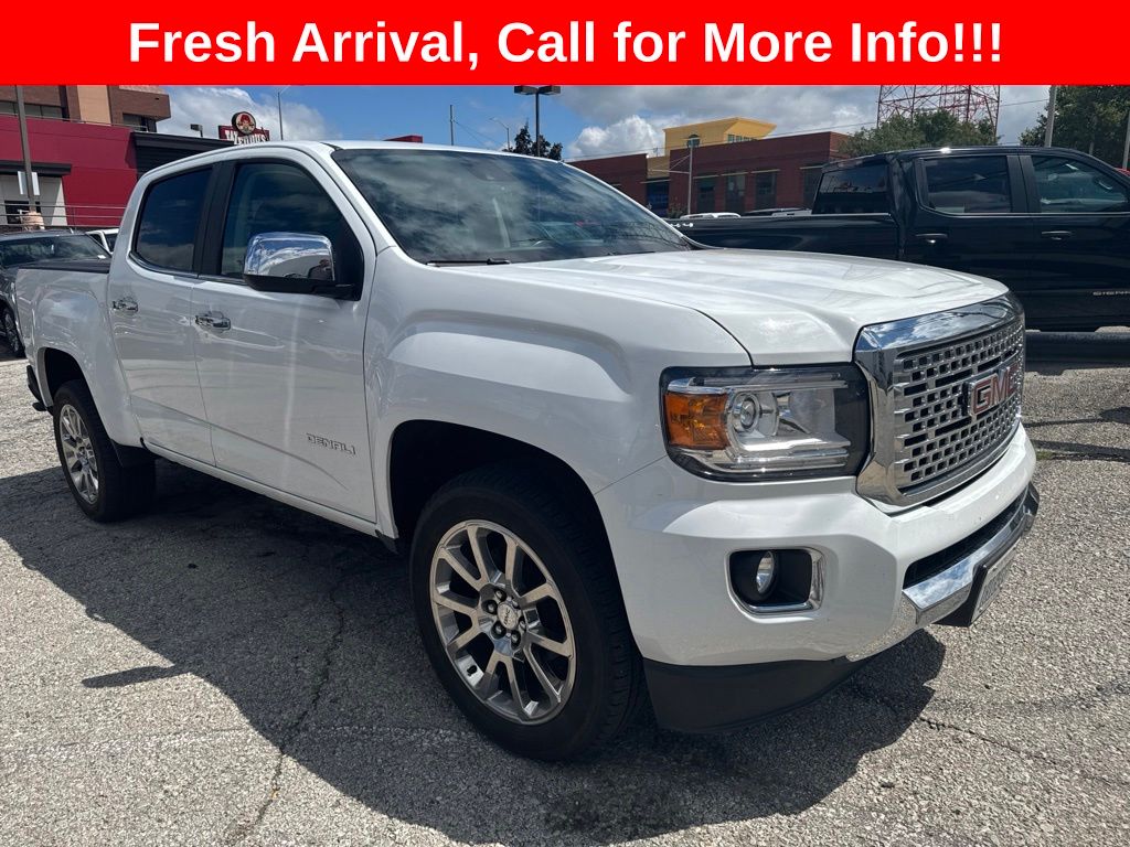 Summit White 2017 GMC Canyon Pickup Truck Four-Wheel Drive 8-Speed Automatic