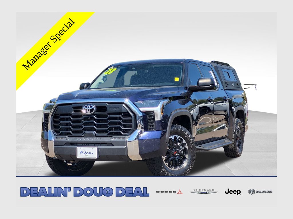 Blueprint 2023 Toyota Tundra Pickup Truck Four-Wheel Drive Automatic