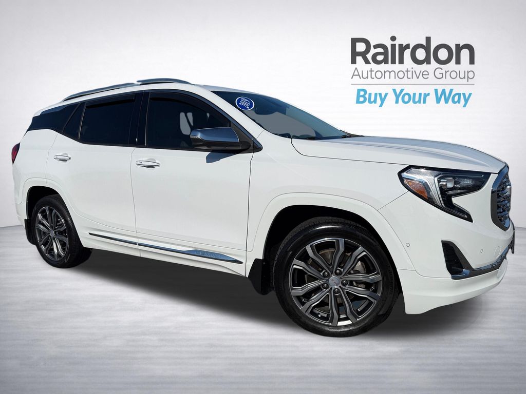 Summit White 2019 GMC Terrain SUV / Crossover Four-Wheel Drive 9-Speed Automatic