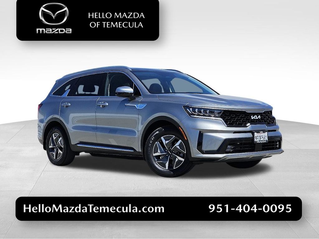 Steel Gray 2023 Kia Sorento Hybrid EX FWD SUV / Crossover Front-Wheel Drive 6-Speed Automatic