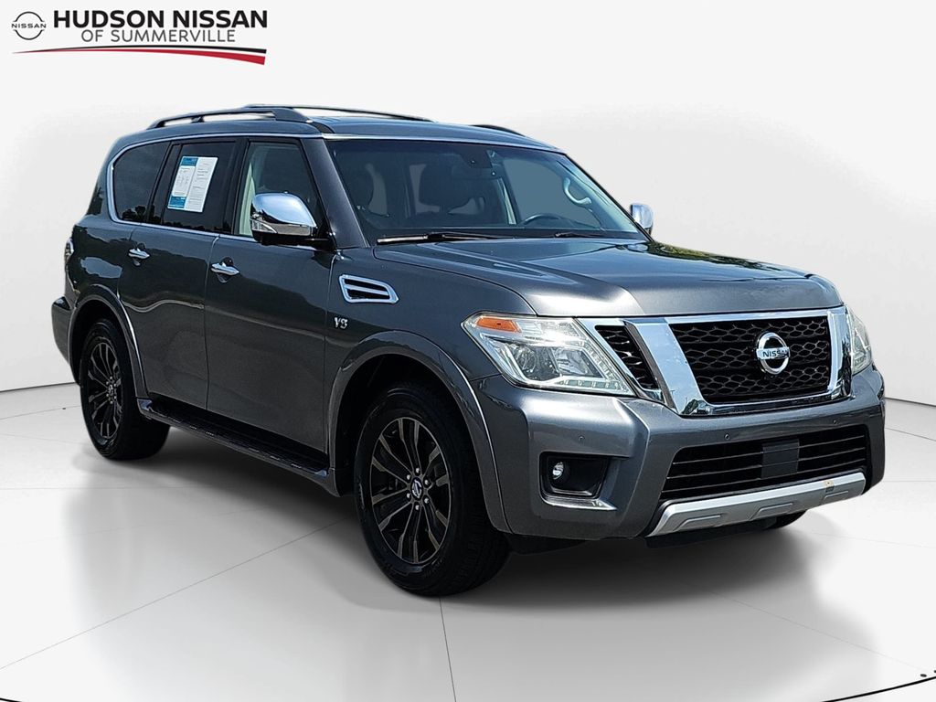 Gray (Gun Metallic) 2017 Nissan Armada SUV / Crossover 4X2 7-Speed Automatic