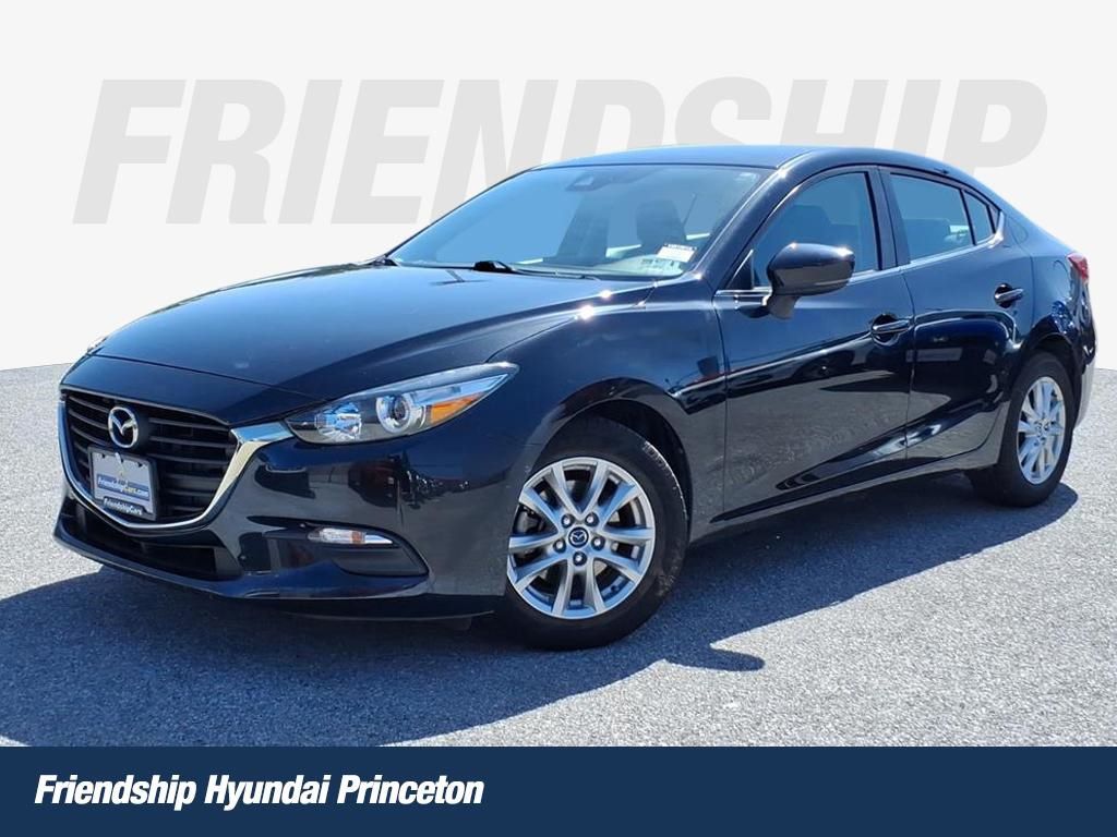 Jet Black Mica 2018 Mazda MAZDA3 Sedan Front-Wheel Drive 6-Speed Automatic