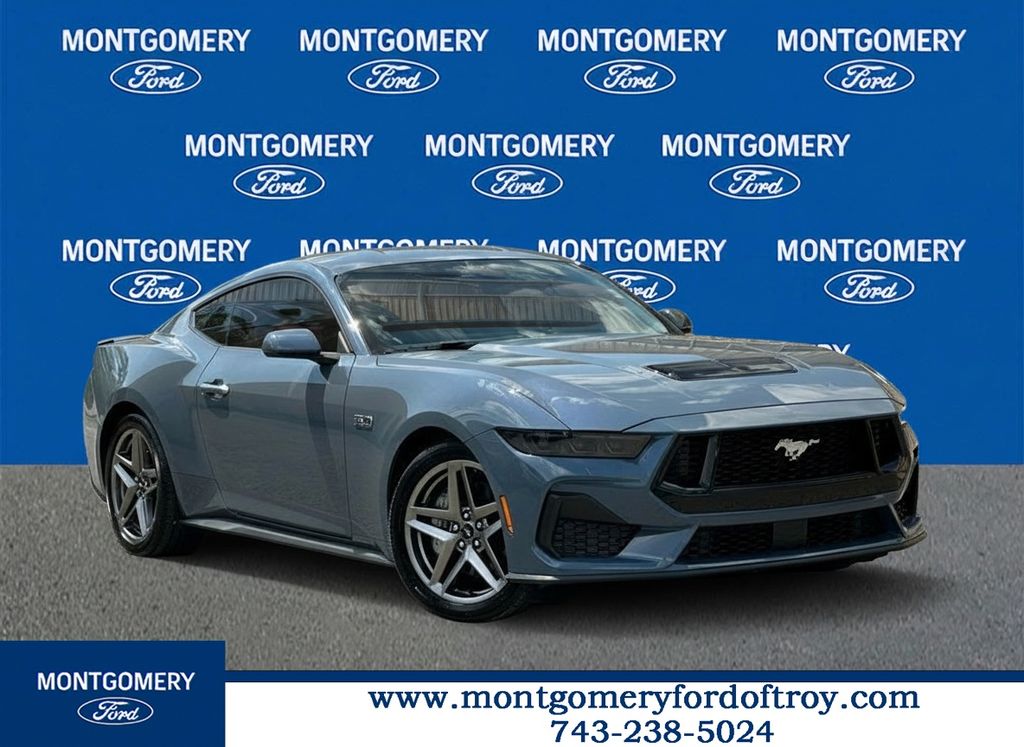 Vapor Blue 2025 Ford Mustang Coupe Rear-Wheel Drive Automatic