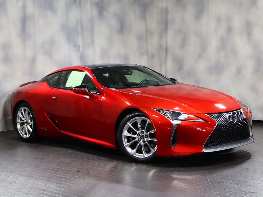 Infrared 2018 Lexus LC Hybrid Coupe Rear-Wheel Drive Continuously Variable Transmission