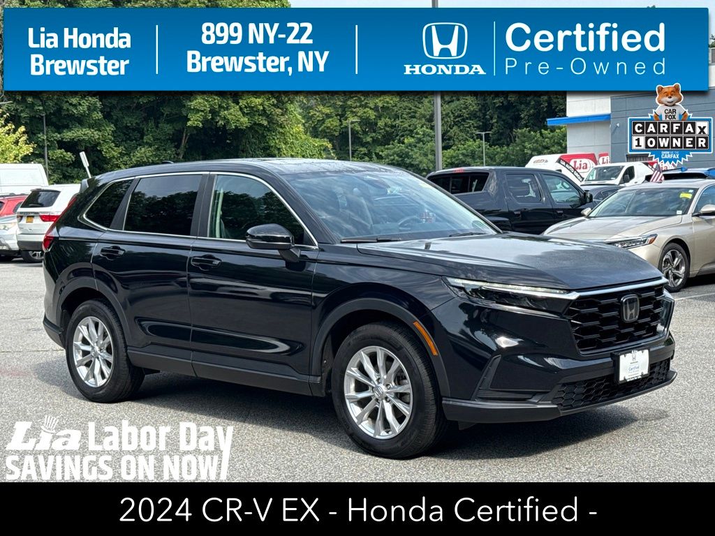 Black 2024 Honda CR-V SUV / Crossover All-Wheel Drive Continuously Variable Transmission
