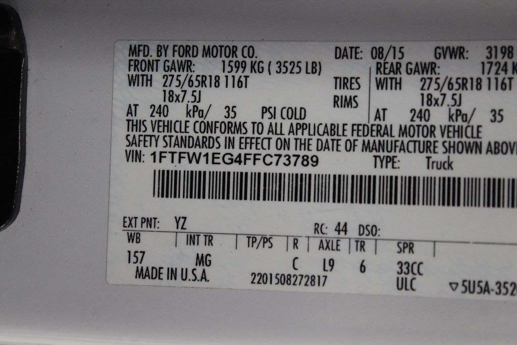 Thumbnail: 2015 Ford F-150 - 29