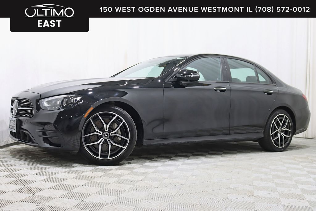 Black 2023 Mercedes-Benz E-Class Sedan All-Wheel Drive 9-Speed Automatic