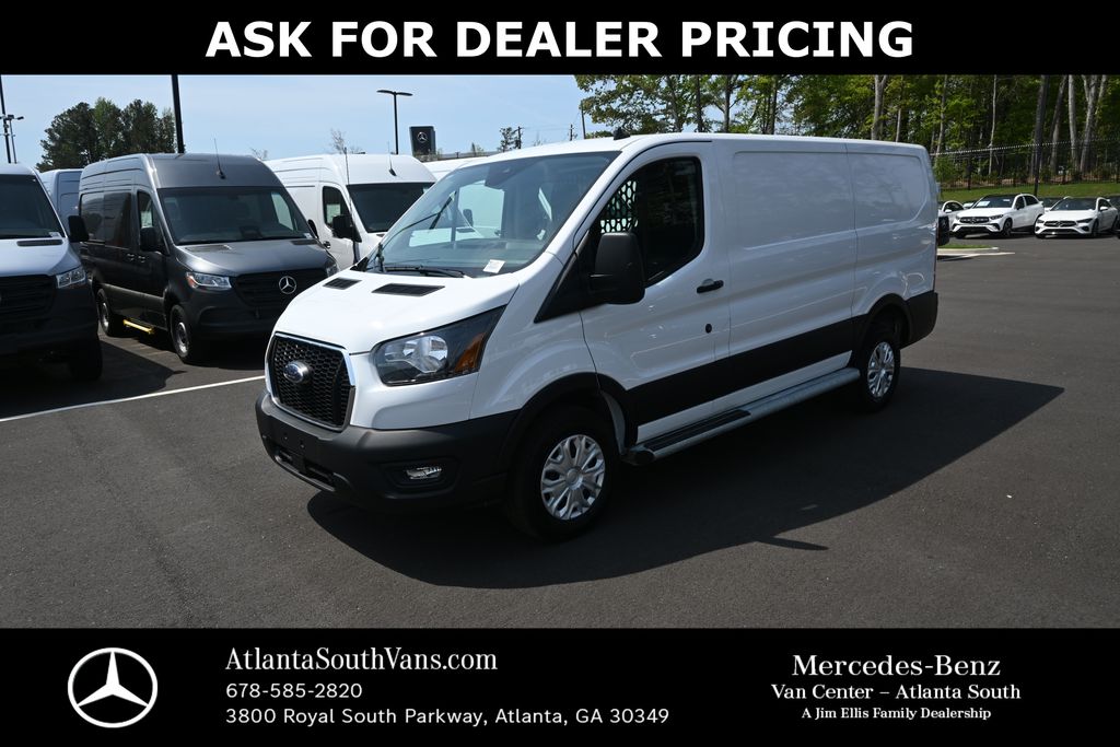 Oxford White 2025 Ford Transit Cargo 250 Low Roof RWD Van Rear-Wheel Drive