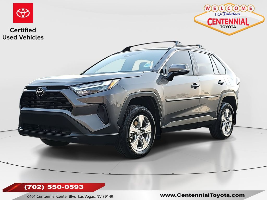 Gray 2025 Toyota RAV4 XLE AWD SUV / Crossover All-Wheel Drive 8-Speed Automatic