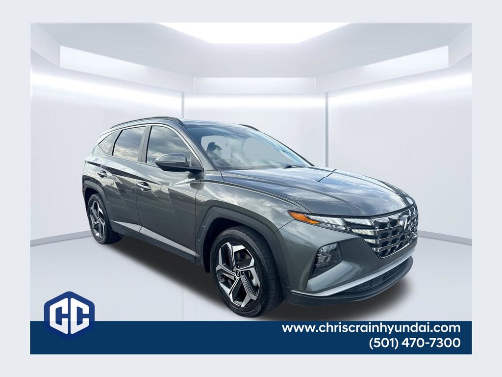 Amazon Gray 2022 Hyundai Tucson SUV / Crossover Front-Wheel Drive 8-Speed Automatic