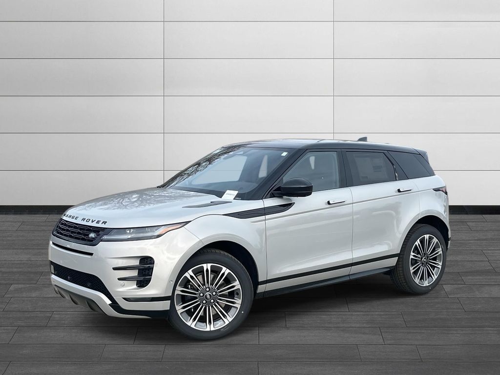Silver 2026 Land Rover Range Rover Evoque SUV / Crossover All-Wheel Drive 9-Speed Automatic