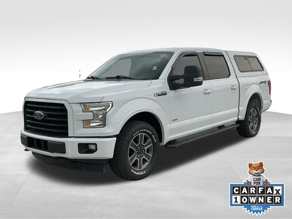 Oxford White 2017 Ford F-150 Pickup Truck Four-Wheel Drive 6-Speed Automatic