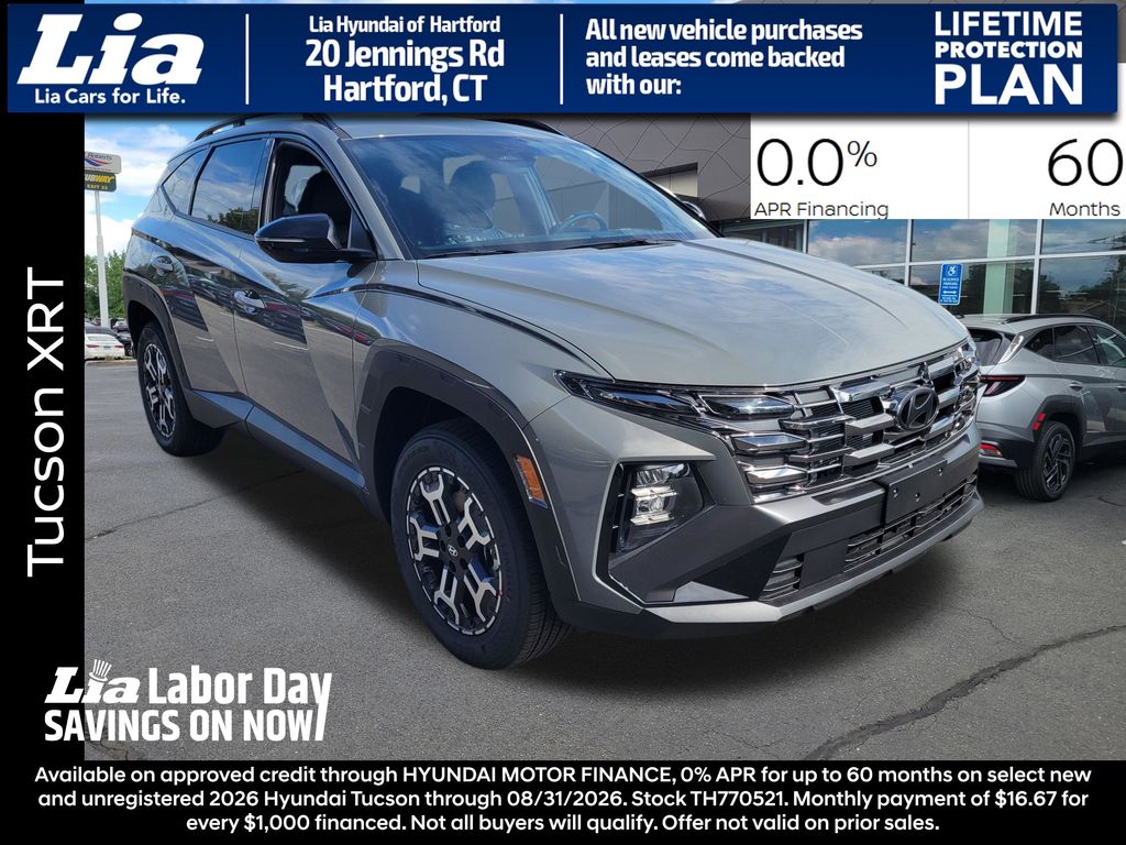 Hampton Gray 2026 Hyundai Tucson SUV / Crossover All-Wheel Drive 8-Speed Automatic