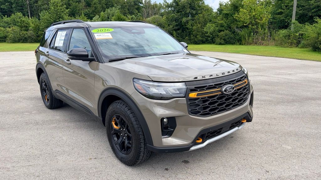 Marsh Gray 2026 Ford Explorer SUV / Crossover All-Wheel Drive Automatic