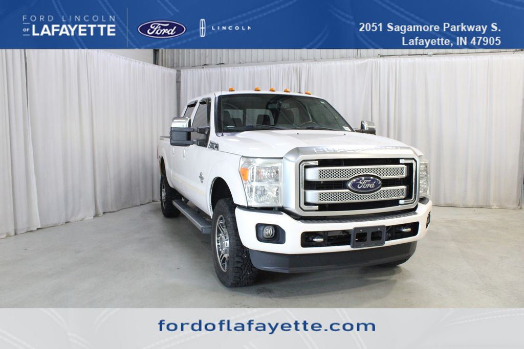 2016 Ford F-350 Super Duty Platinum Crew Cab 4WD