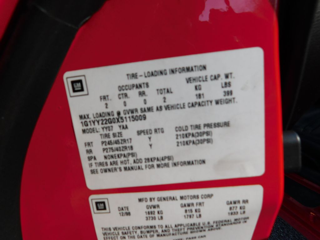 Thumbnail: 1999 Chevrolet Corvette - 8