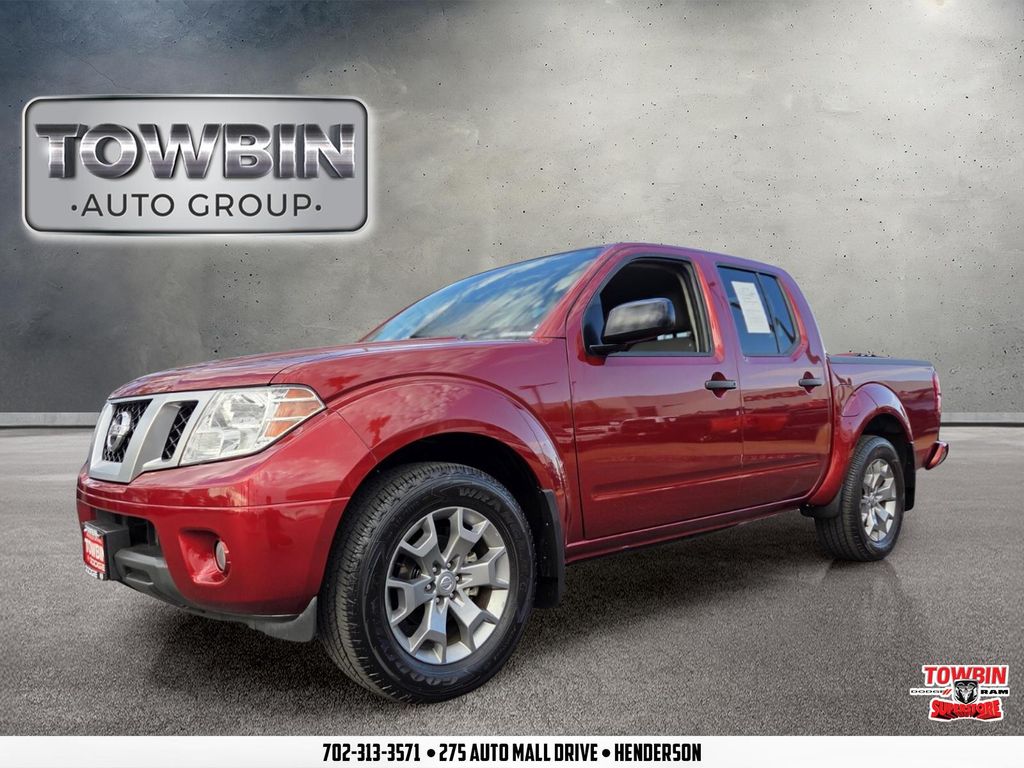 Cayenne Red Metallic 2020 Nissan Frontier Pickup Truck 4X2 9-Speed Automatic