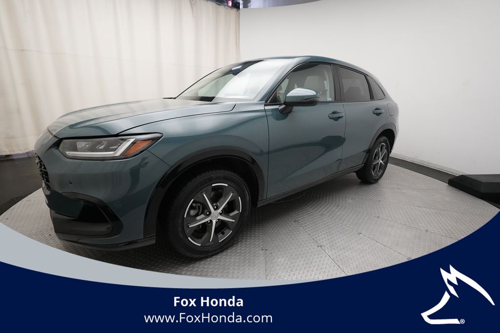 Nordic Forest Pearl 2024 Honda HR-V EX-L AWD SUV / Crossover All-Wheel Drive Continuously Variable Transmission