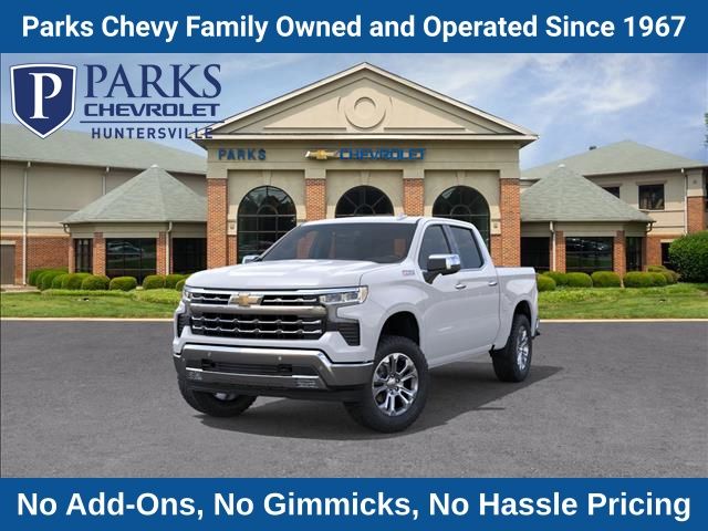 Summit White 2026 Chevrolet Silverado 1500 Pickup Truck Four-Wheel Drive Automatic